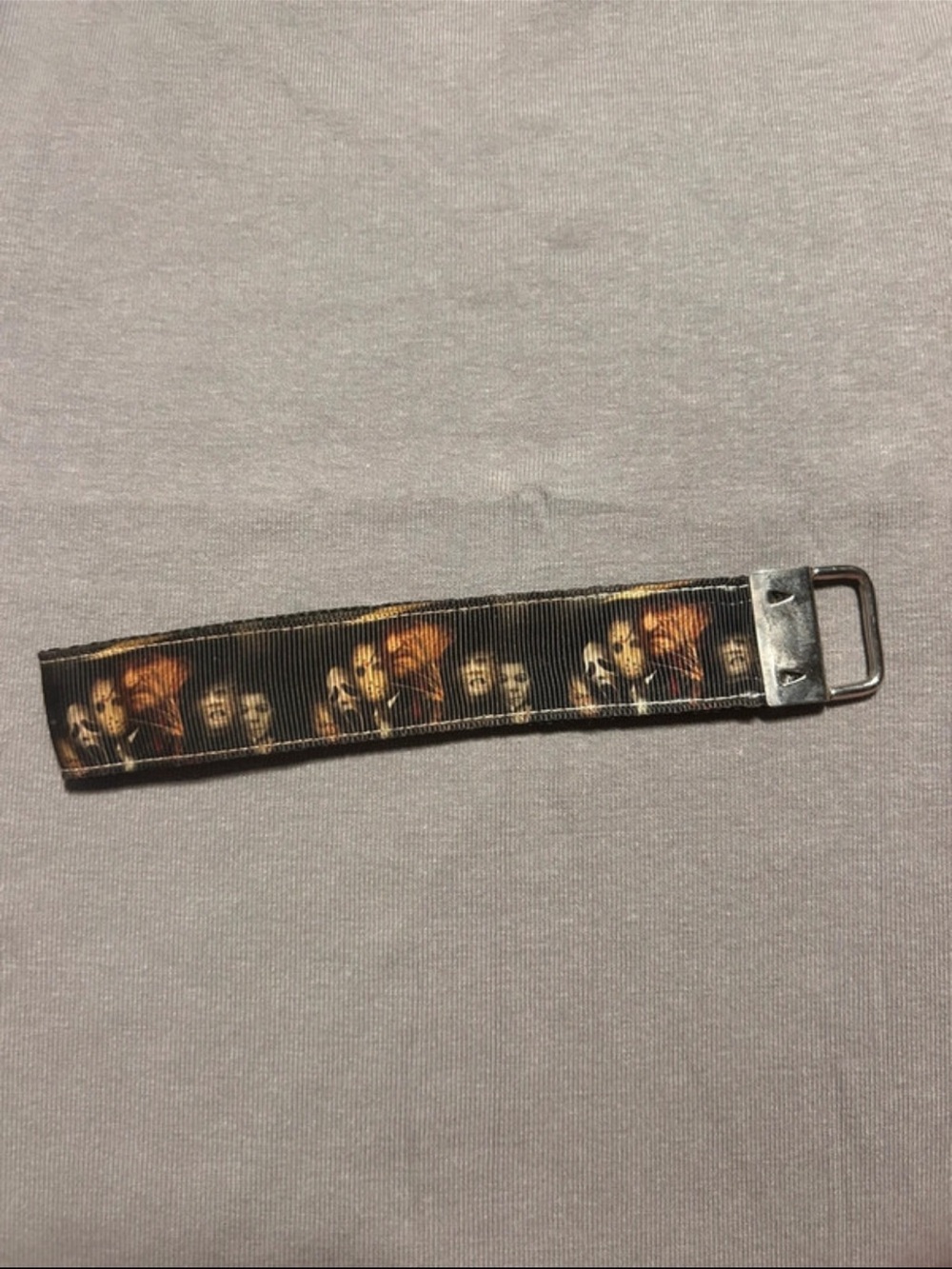 halloween spooky themed keychain